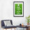 Estampe numérique sur toile Jeter Keep Calm and Play Golf