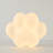 Modern LED Paw Shape Flush Mount Ceiling Light with Natural Wood Accent