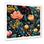 Cristal fleuri motif floral IV - Art mural floral-857984899-857984923