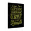 Gives Me Strength - Wrapped Canvas Print-1338181631