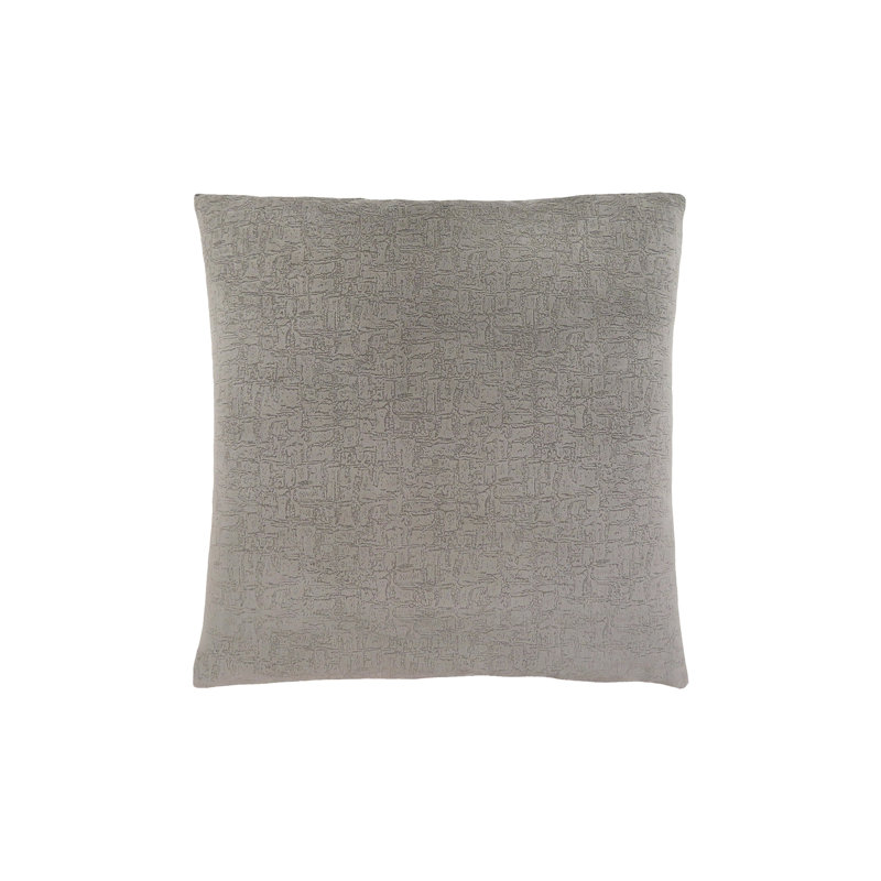 Coussins, carré 18 X 18, insert inclus, accent, canapé, canapé, chambre à coucher, polyester, Gris foncé
