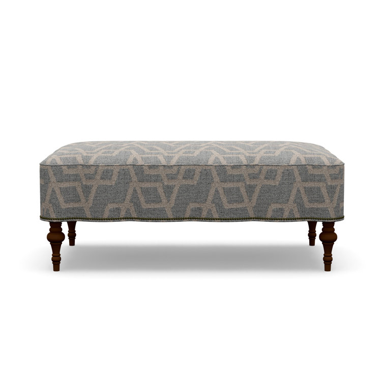 Scalloped Ottoman