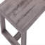Table basse contemporaine 1 pièce Rustic Brown Grey Tan Tan Finish Furniture