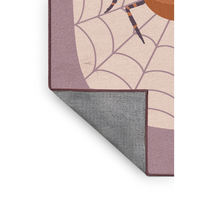 Tapis rose moderne et contemporain lavable à la machine Highbridge, 2 x 5