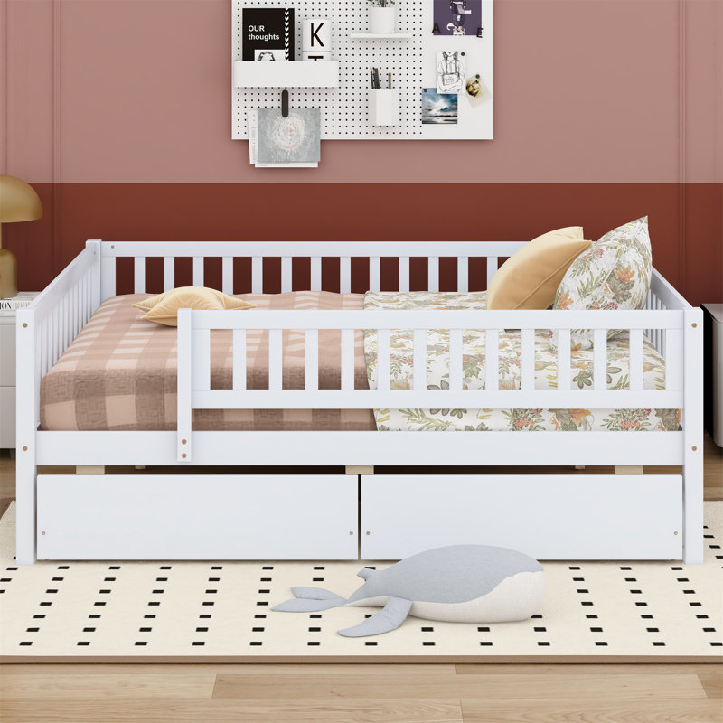 Lit de jour Sherilynn, Double, Blanc