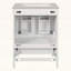 Meuble-lavabo de salle de bain avec rangement polyvalent pour espaces compacts-450955167