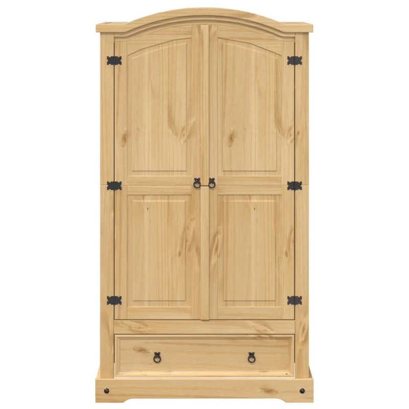 15-2 Wardrobe, Solid pine wood
