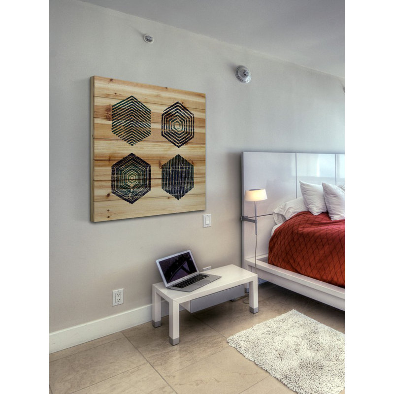 No Frame Print on Wood, 61cm H x 61cm W