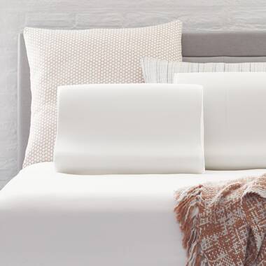 Comfort Revolution Originals Blue Bubble Gel + Memory Foam Contour Cooling  Bed Pillow