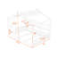Lit maison en bois avec tablette de rangement-870081473-870081486