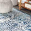 Tapis bleu marine / gris clair Modern-278999051