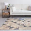 Solene Geometric Hand-Loomed Brown/Charcoal Area Rug-1724365003