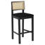 Tenaya Upholstered Counter Stool with Solid Wood Frame-1688331234
