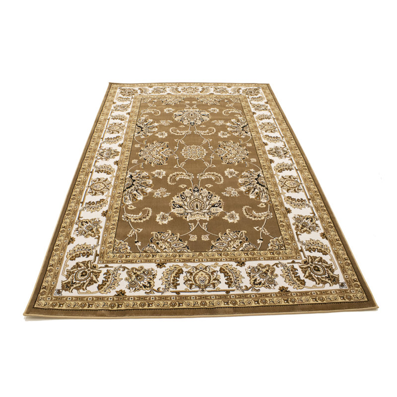 Tapis oriental brun 5X8, Rectangle 5 pi 2 po x 7 pi 9 po