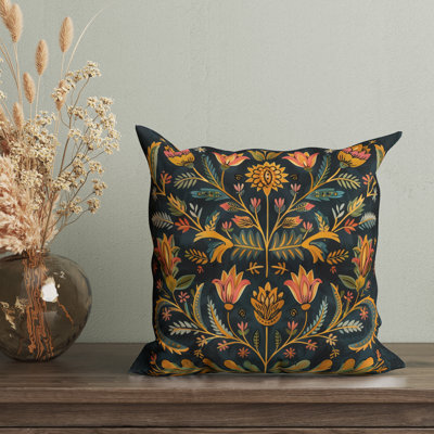 Housse de coussin Cora Folk Maximalist