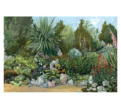 « jardin », reproduction d’art