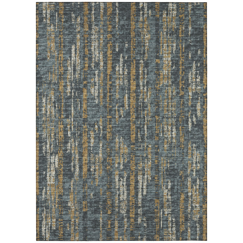 Chenille Southwestern Indoor / Outdoor Rug, Rectangle 3' x 5'