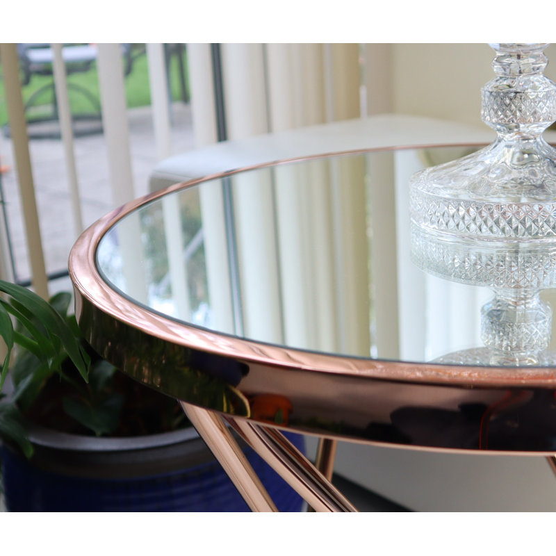 Maggie End Table, Copper