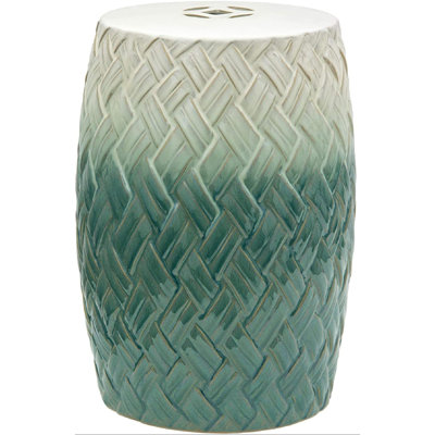 Hisako Ceramic Accent Stool