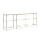 Vienna Low Bookcase W/ Glass Top