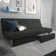 Adjua Twin 69'' Upholstered Biscuit Convertible Sofa