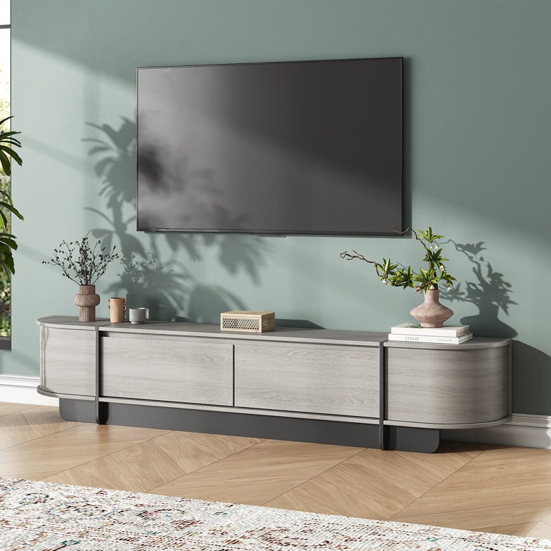 Tv Stand For Tvs Up To 85" With Drawers