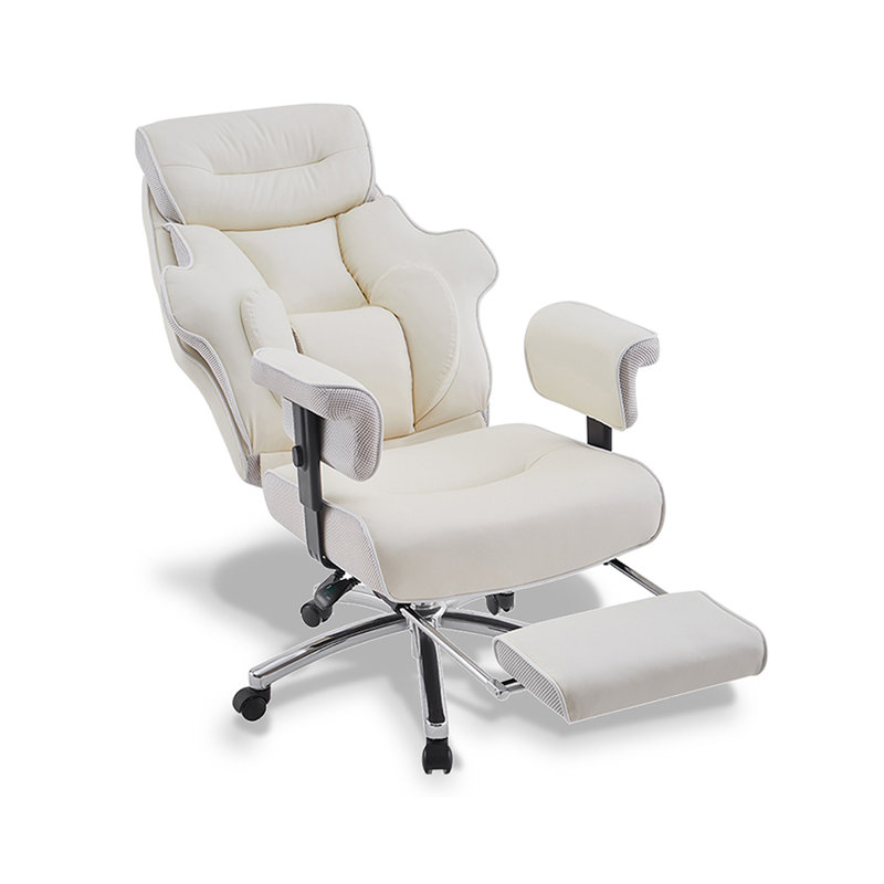 Cat Scratch Leather Metal Multi-Function Office Chair