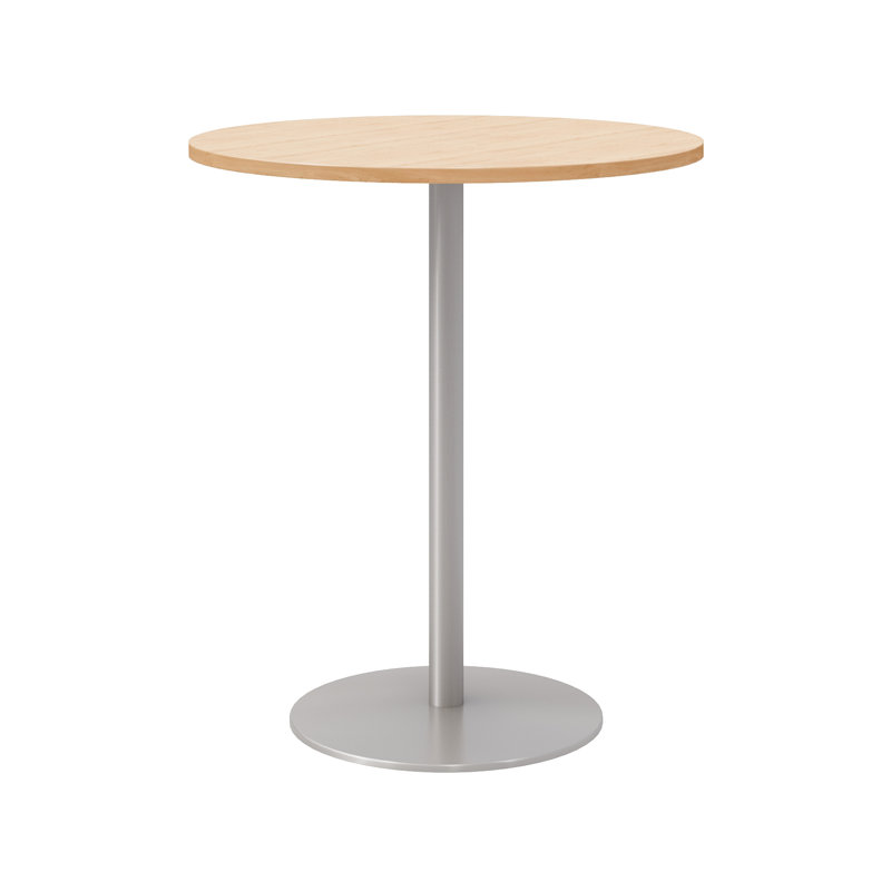 Round Pedestal Table, Maple, 42" H x 36" L x 36" W