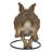 Hare Cub Jumping Statue