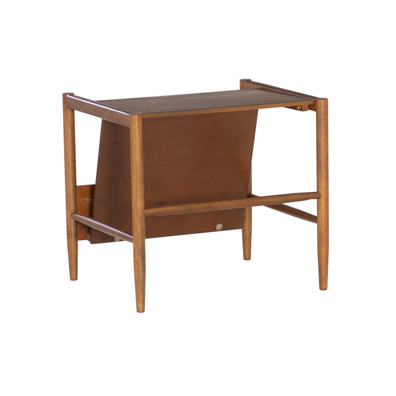 Flanagan Walnut Magazine Rack