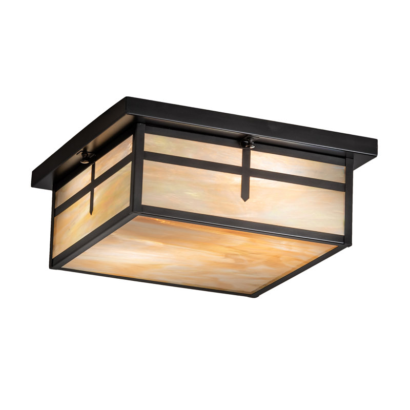 Analeece Glass Flush Mount