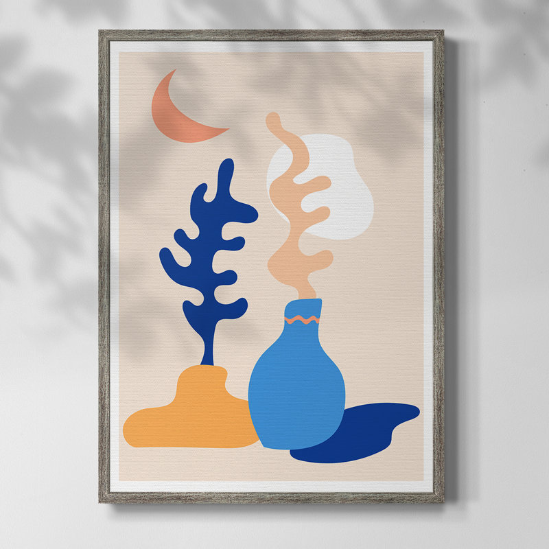 Matisse CDLXX Framed Print Framed Print - Solid Wood, 30" H x 24" W