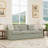 Helena 98 Inch Skirtted Sofa-125892245