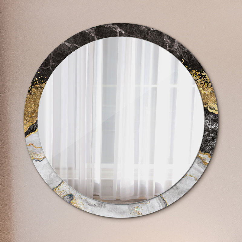 Huldar Glass Flat Wall Mirror