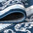 Reilly French Border Navy/Blue Rug-1814545926