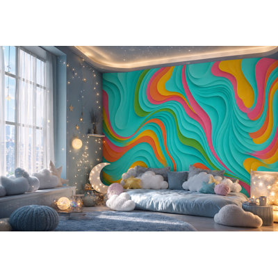 Papier peint moderne Mid Century