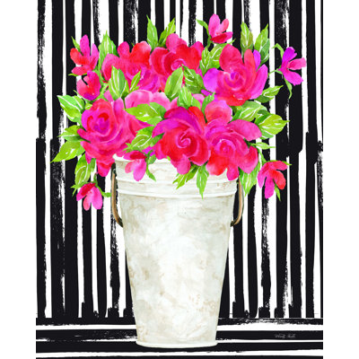Fuchsias II - impression sur toile tendue