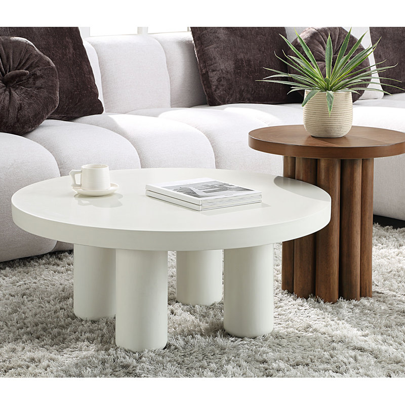 Loanna Wooden Color Finish End Table
