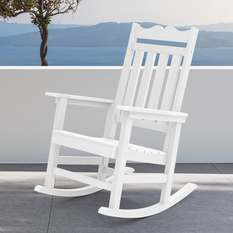 Fauteuil Adirondack 1 pièce Kailan, Blanc