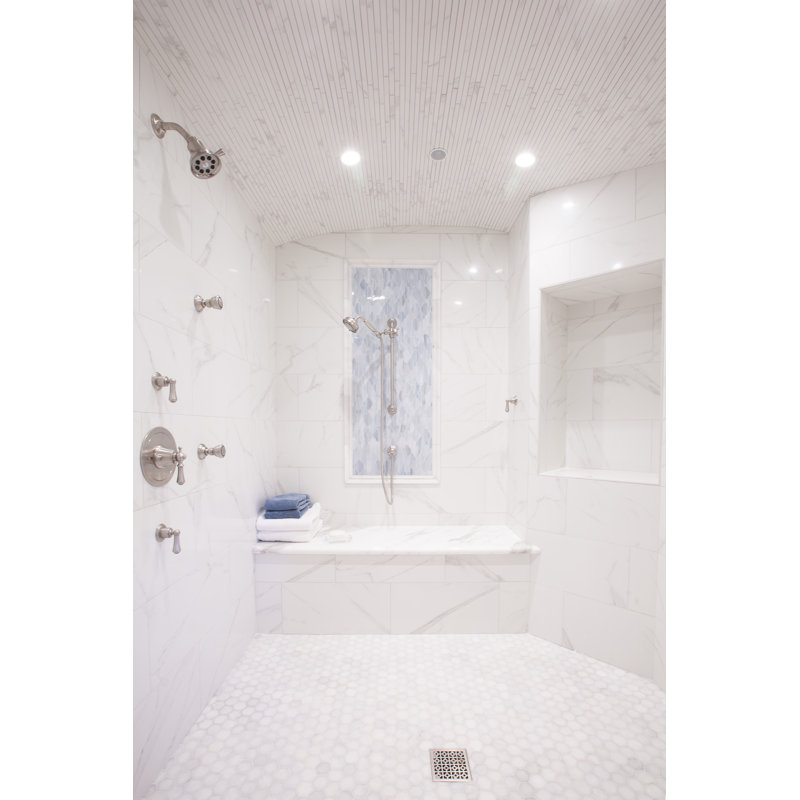 Calliano 3.63" Multi-Function Showerhead, Polished Nickel