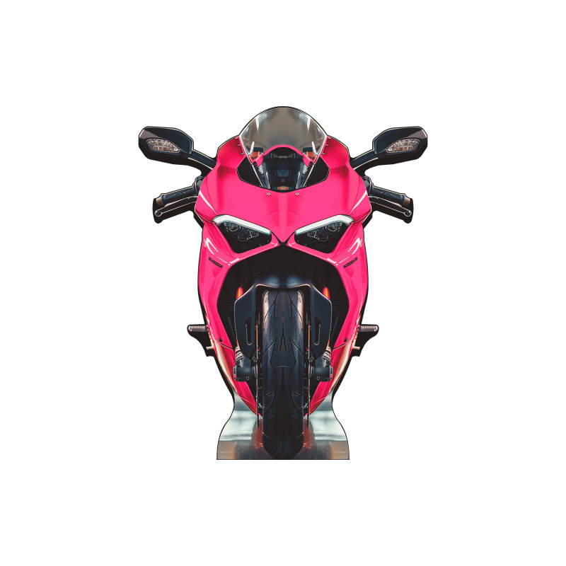 Support pour rash en asphalte, Rose