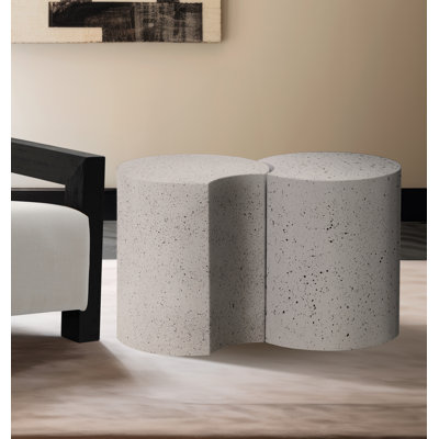 Ismah Iron Top End Table Set