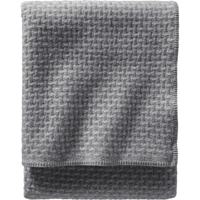 Pendleton Lattice Weave Slate Twin Blanket