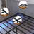 Floating Metal Bed Frame-427435927