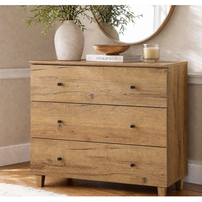Commode pour enfants avec 3 tiroirs pour chambre d'enfant