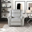 Fauteuil inclinable électrique en microfibre texturée 41 po Cappella-688246116