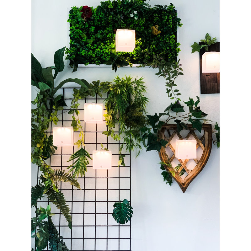 Outdoor Hanging Light, 3"5' H x  3"5' W x 3"5' D