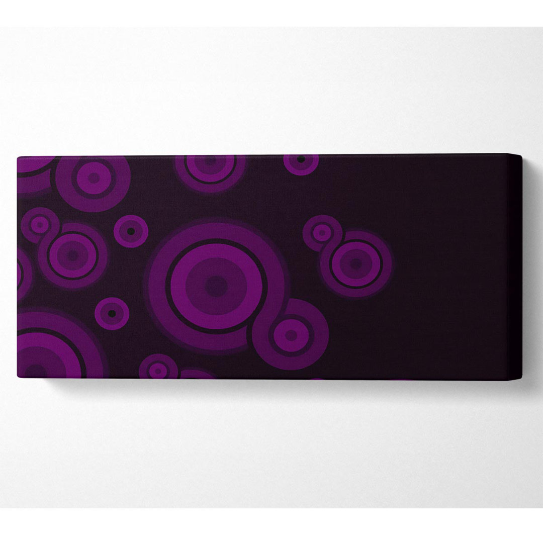 Purple Fizz - Kunstdrucke auf Leinwand - Wrapped Canvas