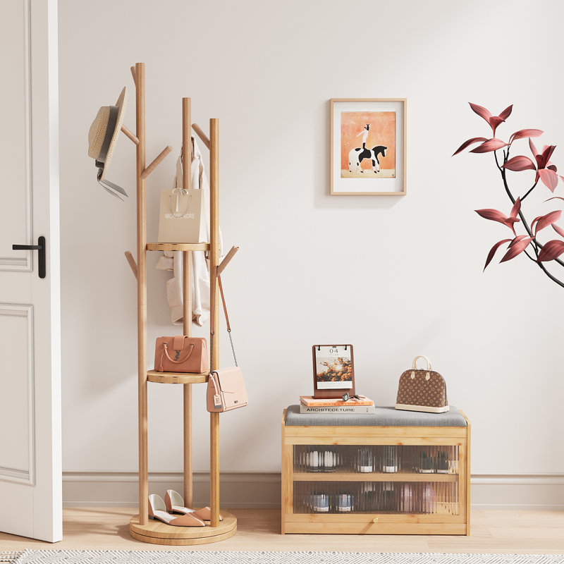 7 Pair Shoe Storage Bench