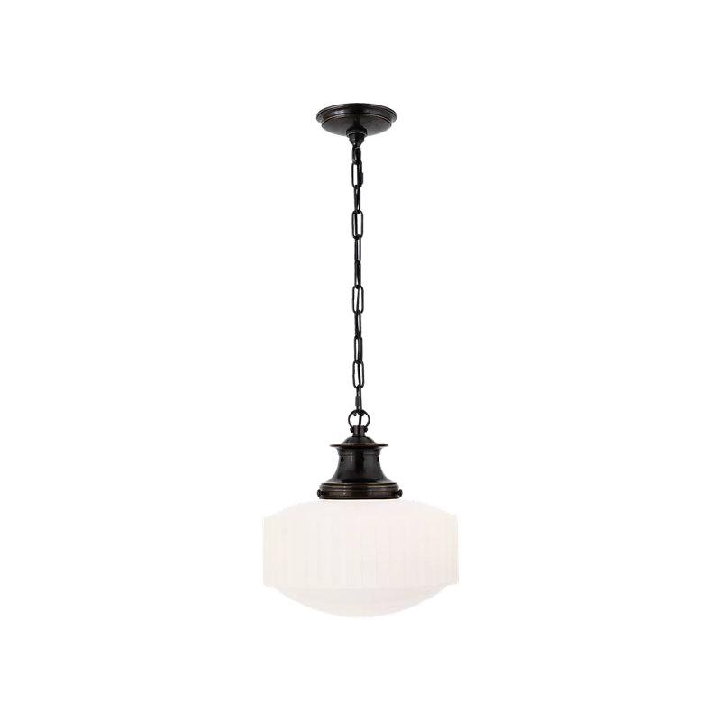 Thomas O'Brien Milton Road Flush Mount, Bronze